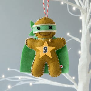 Ninjabread Man Christmas Tree Ornament image 5