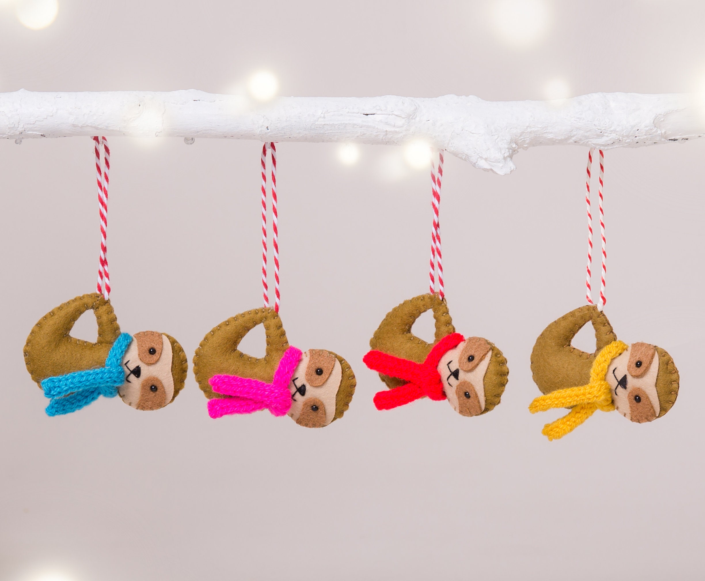 Décoration de Noël Paresseux Personnalisée