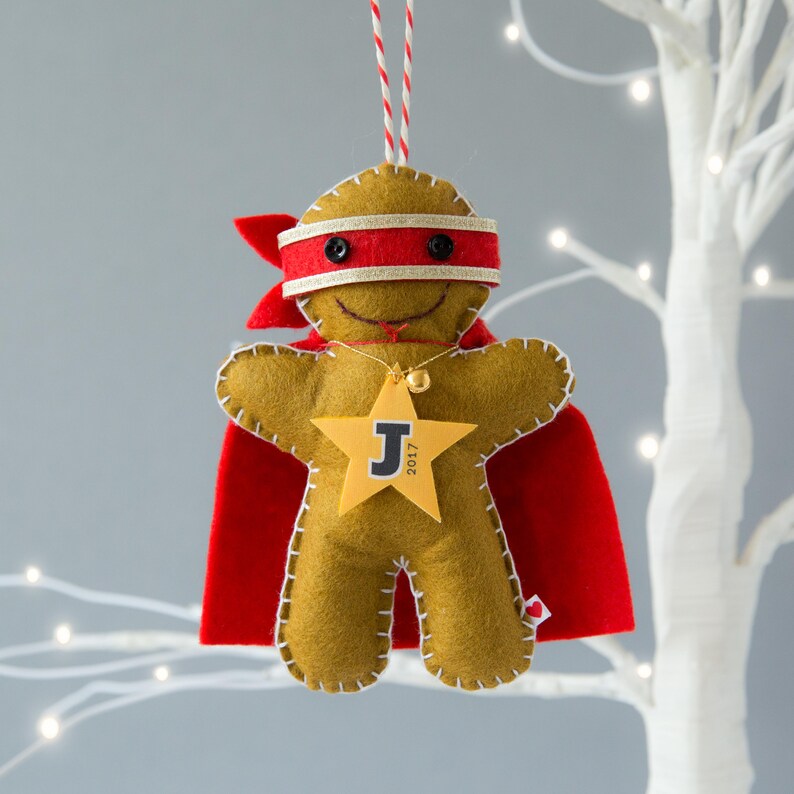 Ninjabread Man Christmas Tree Ornament image 4