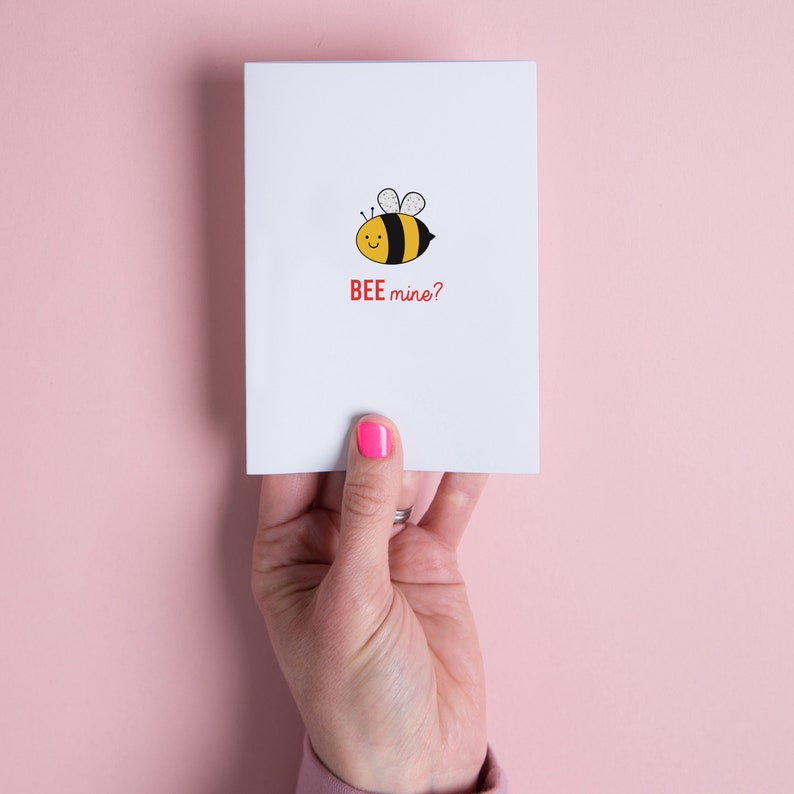 BEE mine Cute Valentine's Day Card image 4