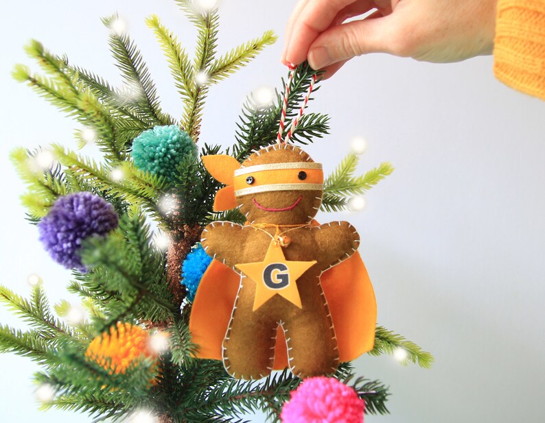 Ninjabread Man Christmas Tree Ornament image 1
