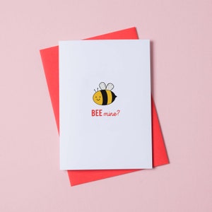 BEE mine Cute Valentine's Day Card image 2