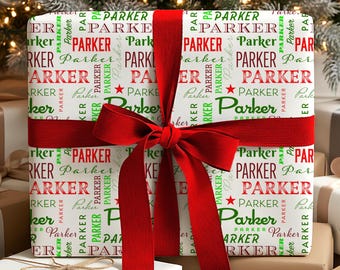 Custom Gift Wrap