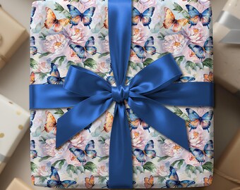 Butterfly Wrapping Paper