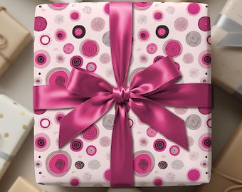 Whimsical Polka Dot Wrapping Paper
