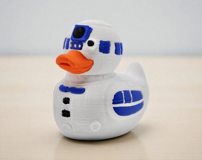 Featured listing image: Star Ducks Inspired 3D Printed Ducks