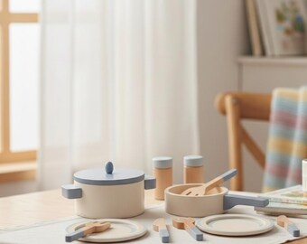 Set da gioco in legno Montessori per bambini