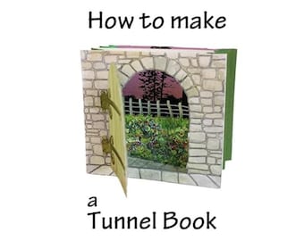 Tunnel Book DIY Instructions: Miniature Theatre Paper Art (Digital Download)