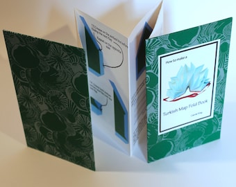 Map fold book instruction manual