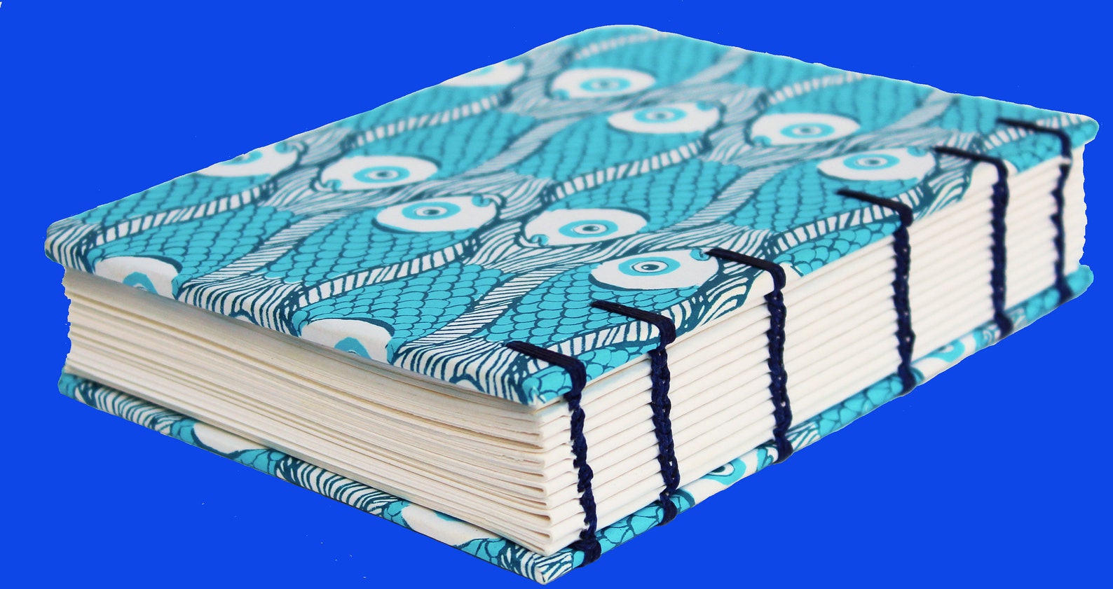 Coptic Binding Bookbinding Kit. Hand Made Book With Puffins. Etsy