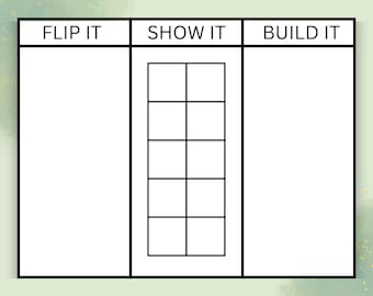 Preschool Math Center: Zähl- & Zahlenaktivität (PDF)