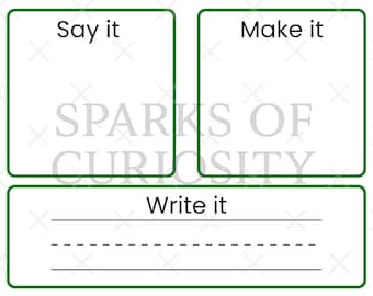 Alphabet-Lern-Bundle | Buchstabenkarten & Arbeitsblatt (Digitaler Download)