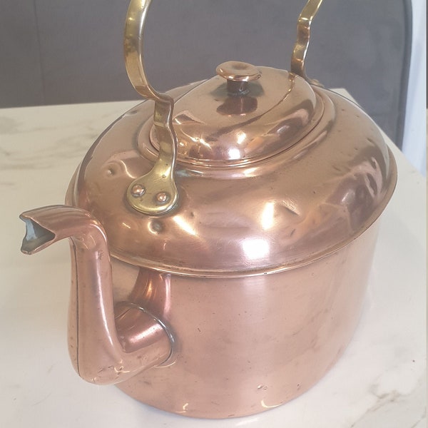 Antique Kettle Etsy