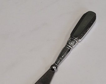 antique sterling silver handle shoehorn