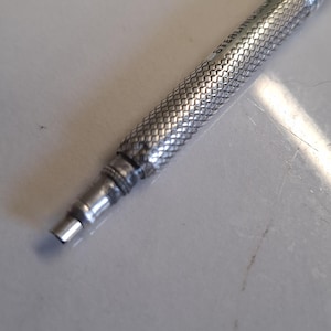 antique sterling silver natural arm propelling pencil