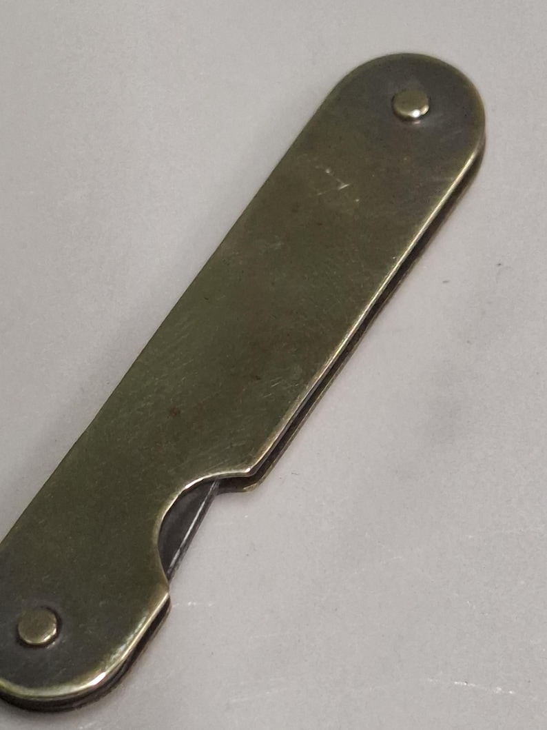 Vintage Small Brass Motor Feeler Gauge - Etsy