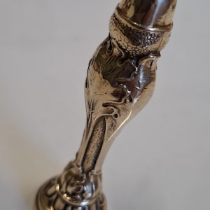 Sello de cera con decoración de bellota de latón antiguo