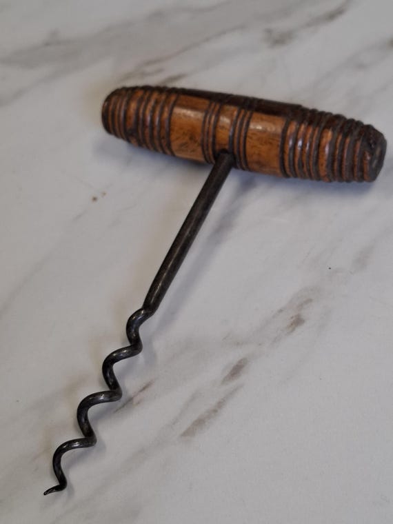 ANCIEN TIRE-BOUCHON EN Bois EUR 14,90 - FR