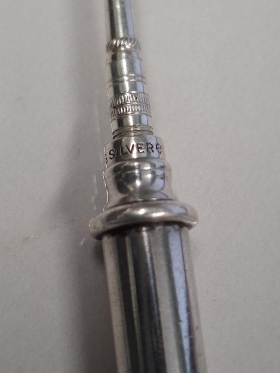 Antique Sterling Silver Retractable Propelling Pencil - Etsy Israel