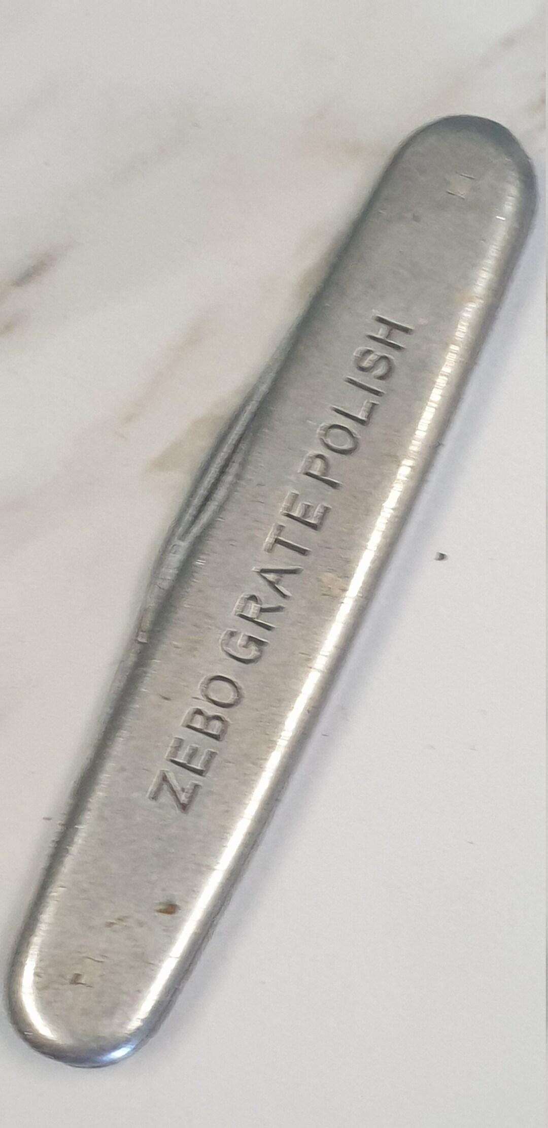 Zebo top grate polish