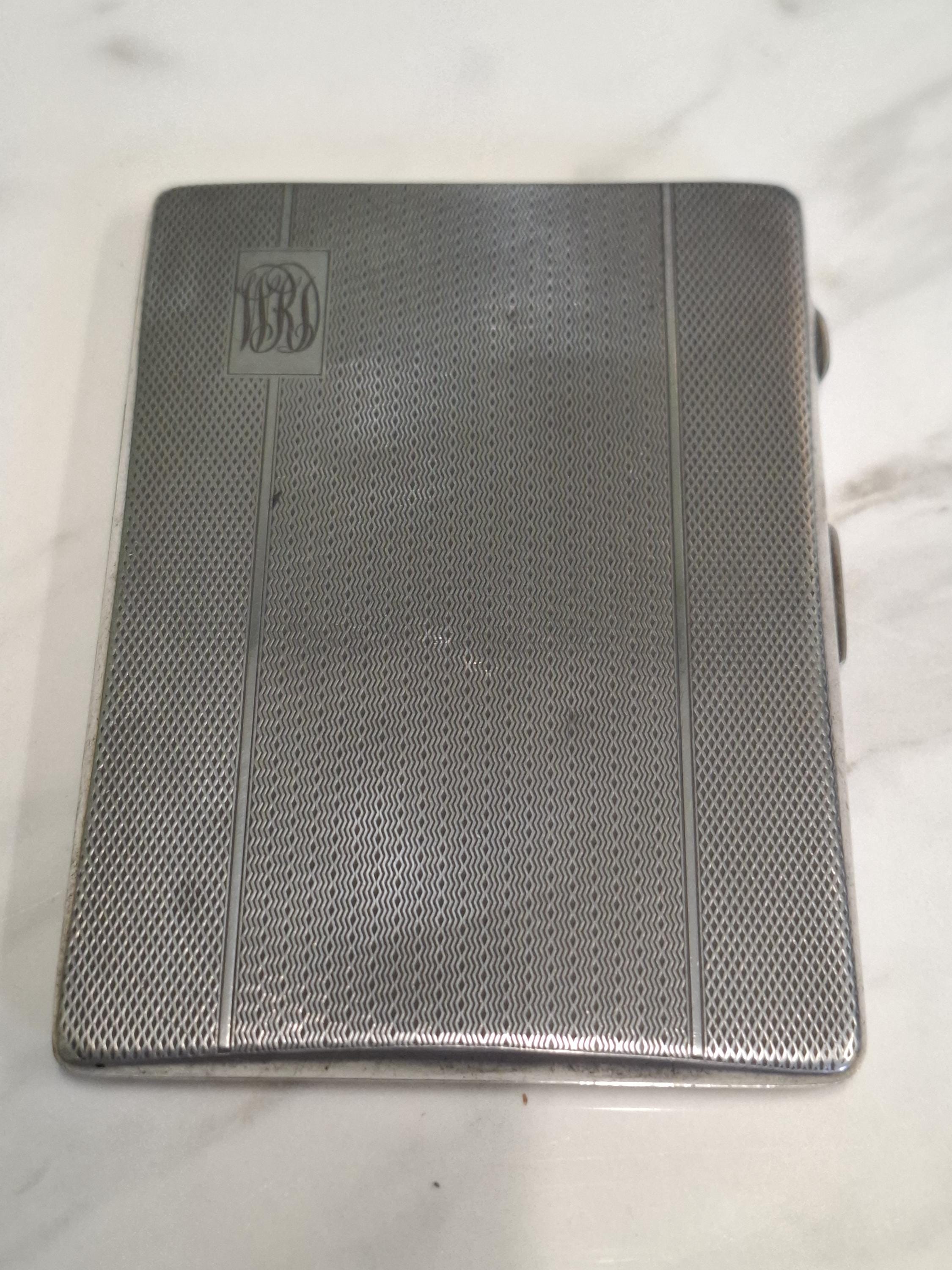 aristocrat silver plated cigarette box Aristocrat Cigarette