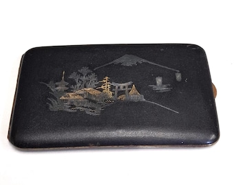 Waterproof E-cigarette Case With Japanese Seigaiha Pattern