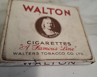 cigarette pack of 10 Vintage Empty Craven 'A' Packet (with original slider) Herbal Cigarette 100% no Tobacco