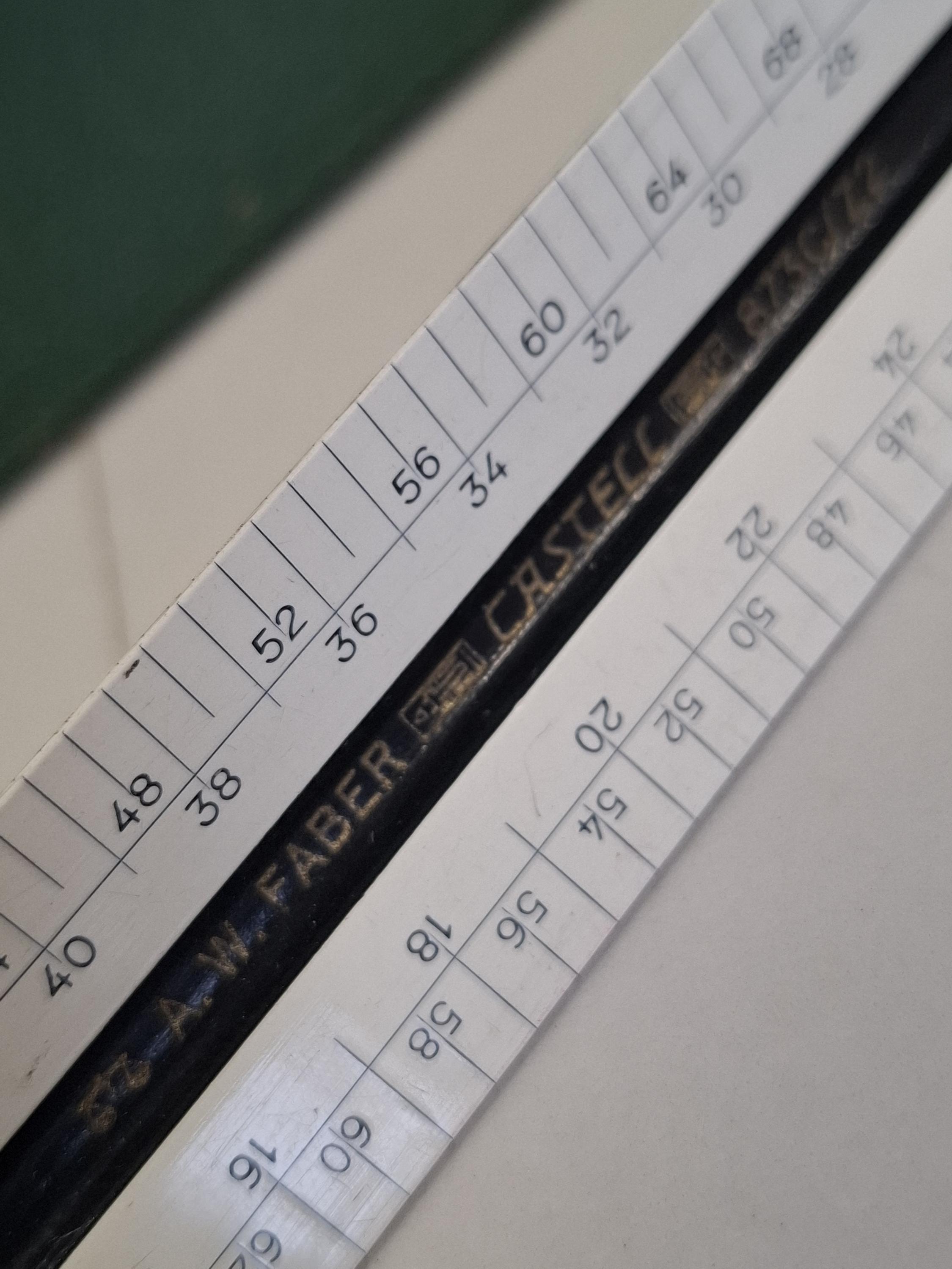 Faber Castell Ruler Lettering Vintage Triangular Shaped Ruler a W Faber Castell 873c - Etsy