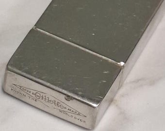 Estuche de maquinilla de afeitar Gillette vintage