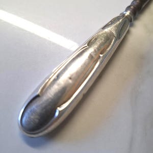 Ancienne patère Birmingham en argent 1920