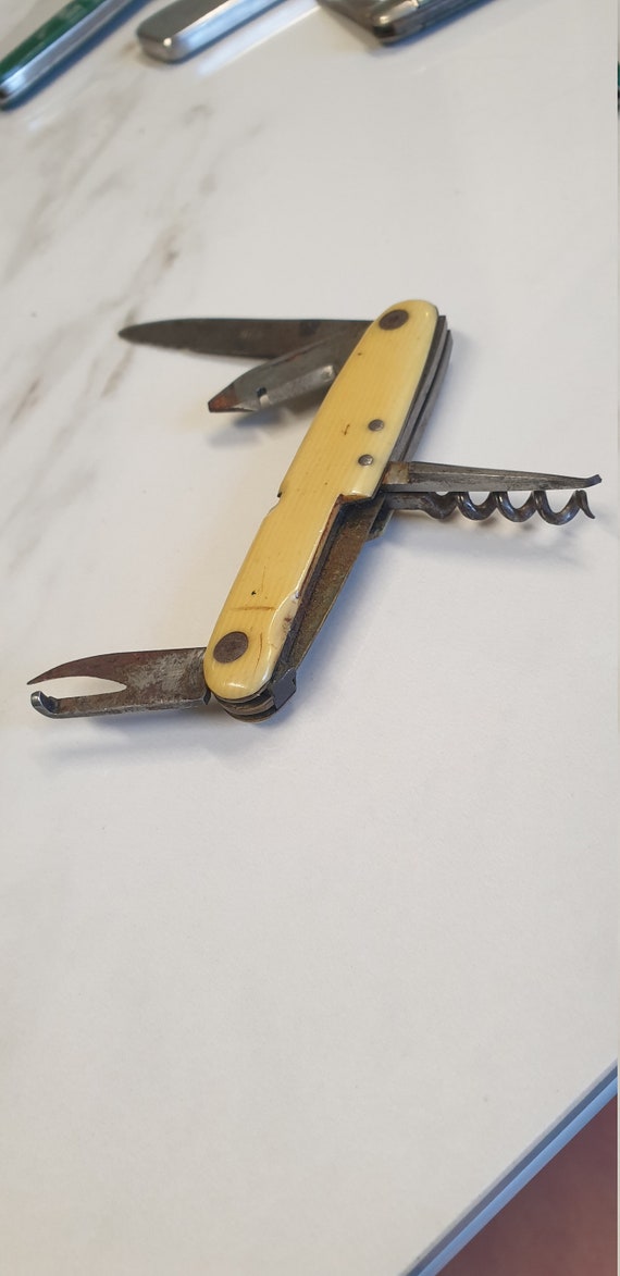 Antique D Peres Solingen German Multi Blade Pen Pocket Folding