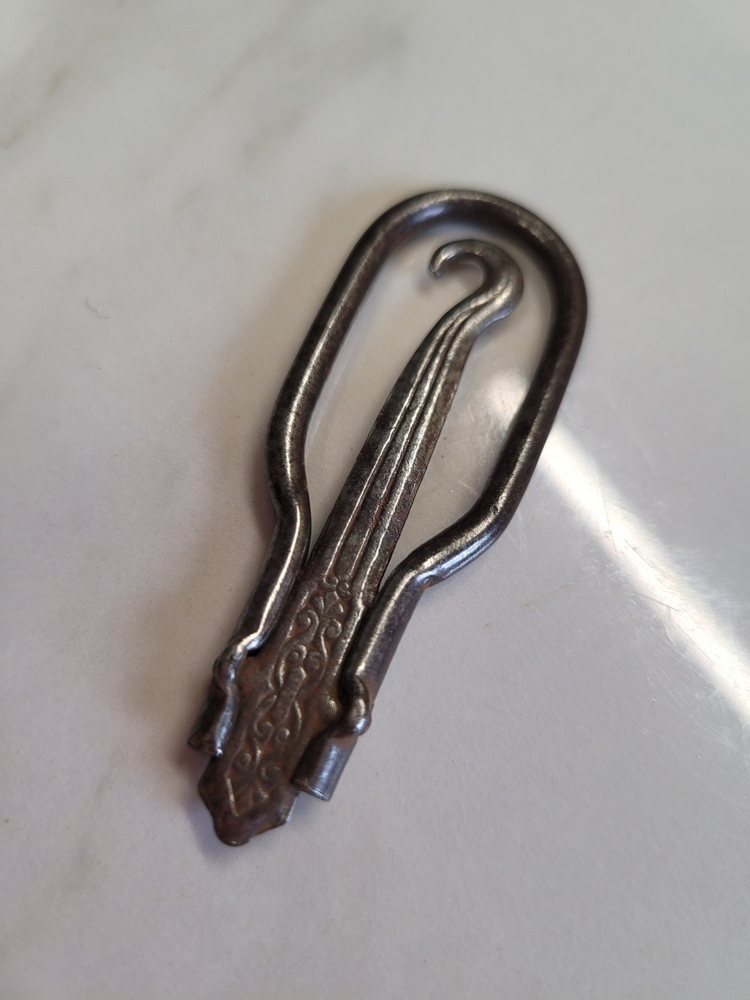 Antique Ornate Folding Button Hook Etsy