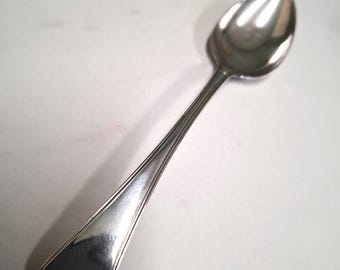 antyczna norweska łyżka pustyni Sölberg ze srebra próby 925 z 1856 r.