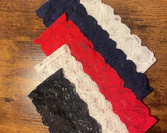 Handmade lace headbands