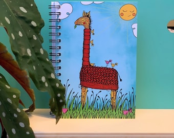 Notebook - Cosy Bosies - Giraffe Sketchbook