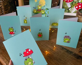 Happy Frog Cards Single/Pack - Greetings cards