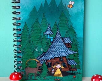 Notebook - Forest Friends - Animals - Alpine - Sketchbook