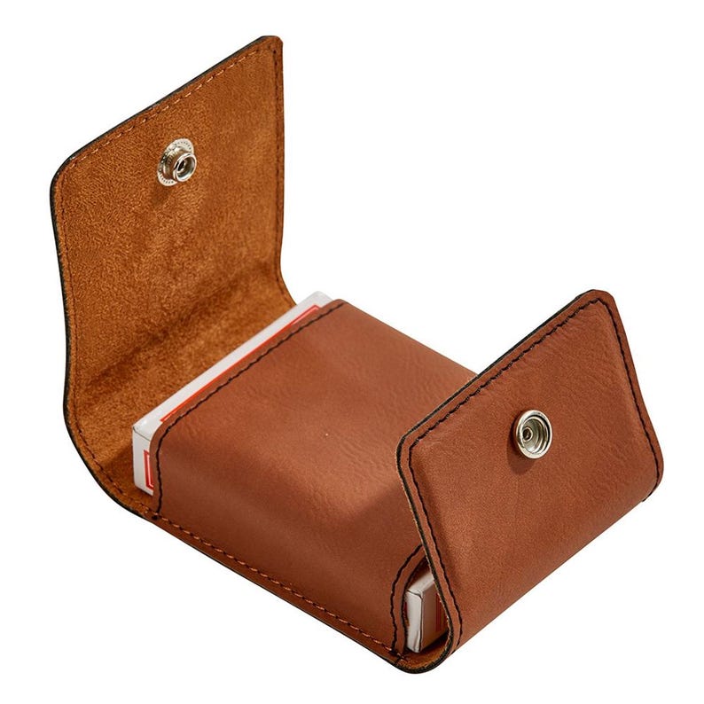 Leatherette Case Personalized Leatherette Case With Playing Cards – Free Engraving - Etsy