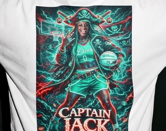 Jackie Young PNG Digital Download Captain Jack Unrivaled Laces