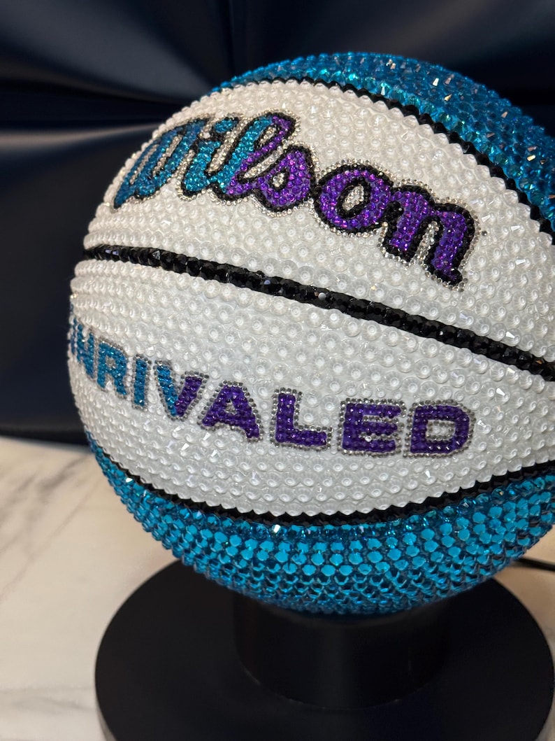 One-of-a-kind Unrivaled Rhinestone Basketball - Etsy