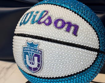 One-of-a-Kind Unrivaled Rhinestone Basketball