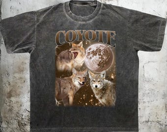 Vintage 90's Black Neon COYOTE UGLY Saloon Don't Just Get Drunk T