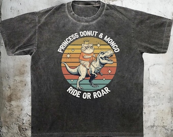 Camiseta Princesa Donut e Mongo, Amante de Livros de Fantasia, Presente para Fã de Dungeon Crawler Carl