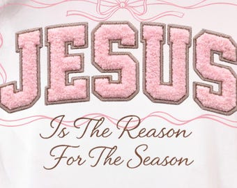 Coquette noeud Jésus loquet crochet fil PNG, sublimation chrétienne de la Saint-Valentin, conception de fil réaliste basée sur la foi, marche par la foi, amour Jésus