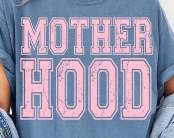 Motherhood PNG, effet vieilli, vie de maman rétro, maman printanière, fête des mères coquette, maman impertinente de l'été, graphique rose preppy momie, Cool Mamma Club