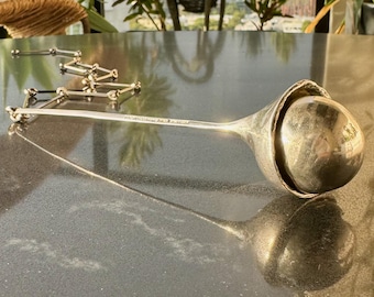 Poul Havgaard for Lapponia Sterling Silver Long Drop Necklace, Finland 1970s