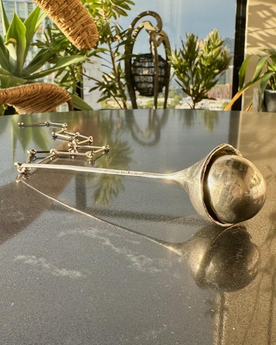 Poul Havgaard for Lapponia Sterling Silver Long Drop Necklace, Finland 1970s