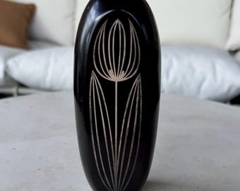 Mid-Century Gustavsberg Facett Vase by Sven Jonson - Swedish Ceramic