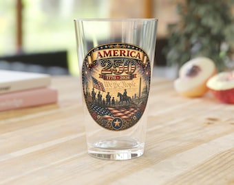 Vaso de pinta del 250 aniversario de Estados Unidos / Nosotros el pueblo 1776-2026 Patriótico