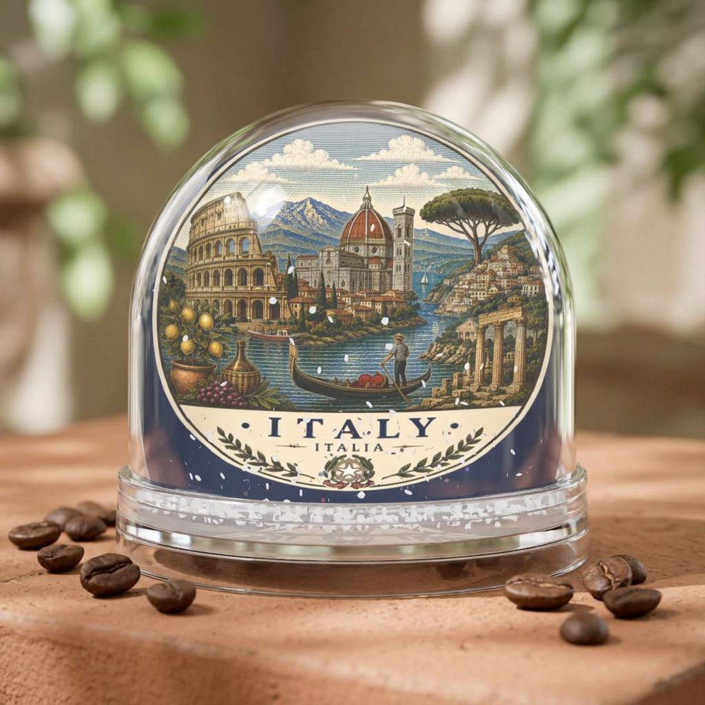 Italy Snowglobe - Etsy